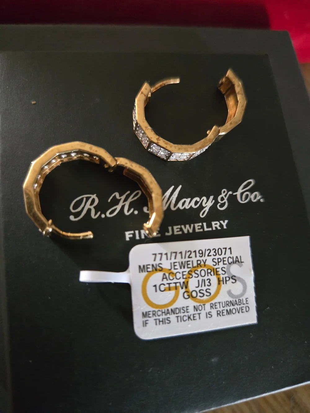 Macys elegant gold